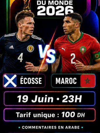 ÉCOSSE VS MAROC