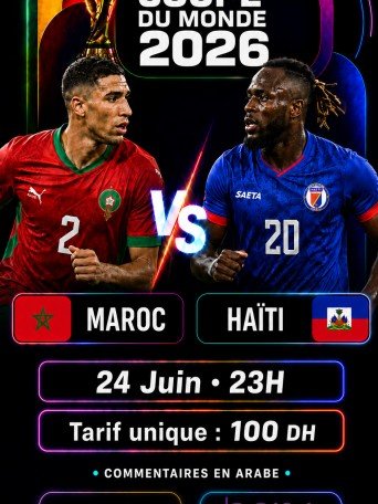 MAROC VS HAÏTI